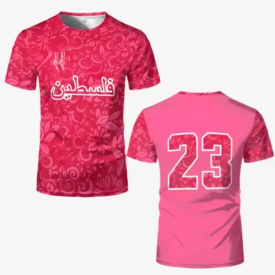 Pink Palestine Jersey TikTok Shop