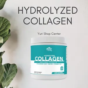 Eternal Spirit Beauty Hydrolyzed Collagen Peptides: Type 1 & 3 with Hyaluronic Acid, Biotin, Vitamins C & E - Beauty Supplement
