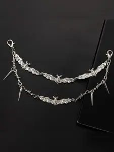 Cold Bat Keychain, Trendy Casual Style, Electroplated Design, All-Season Accessory, Perfect for Bag & Key Decoration, Bat Charm
