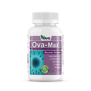 America Medic & Science OVA-Max Prenatal Vitamins for Women 120 Capsules Boosts Fertility & Ovulation with CoQ10 Folic Acid & Myo-Inositol for Pregnancy Aid & Preconception Support