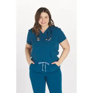 Mayfair V Neck 2-Pocket CORE Scrub Top