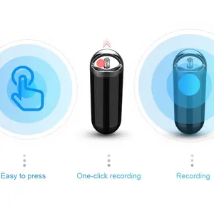 Multi-functional, high-appearance-level high-definition noise-cancelling recorder, one-click recording, one-click saving, and music listening. Learning, powerful function.