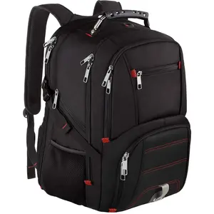 Travel Laptop Backpack, Capacity TSA Friendly Anti  Backpacks Water-Resistant Men Business College  Bookbag Fits 17 Inch Laptop&Notebook