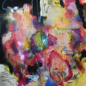 Amidst  (36x36 Gallery Wrapped Canvas)-CL