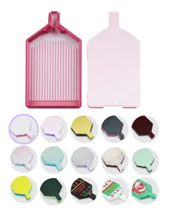 Foreveryoung Diamond Art Tray with Lid – Bi-tonal Diamond Painting Accessories & Storage Tool for 5D Diamond Art Beads