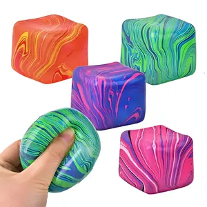 Slow Rebound Stress Cube, Ice Cube Malt Sugar Squishy, Fidget Toy for Anxiety Relief, Stress Relief Toy, Fidget Toy for Relaxation