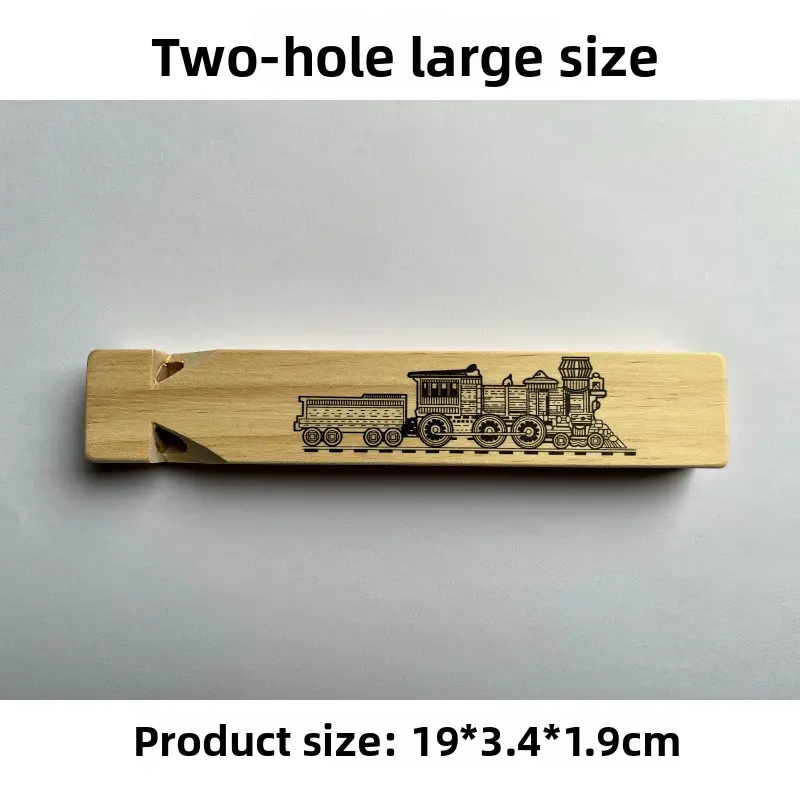 Patterned two-hole large size 19*3.4*3.4cm 