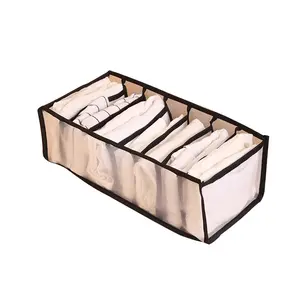 Underwear Drawer Organizer Storage Boxes, Foldable Closet Organizers Drawer Divider Storage Boxes For Panties, Bra, Socks, Lingerie,