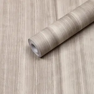 Wood Grain Peel and Stick Tiles, Vinyl Tiles,Peel and Stick Vinyl Flooring, Waterproofand Non-Slip Features,Easy to Install,for Bedroom Office(DU601, 118"*11.8")