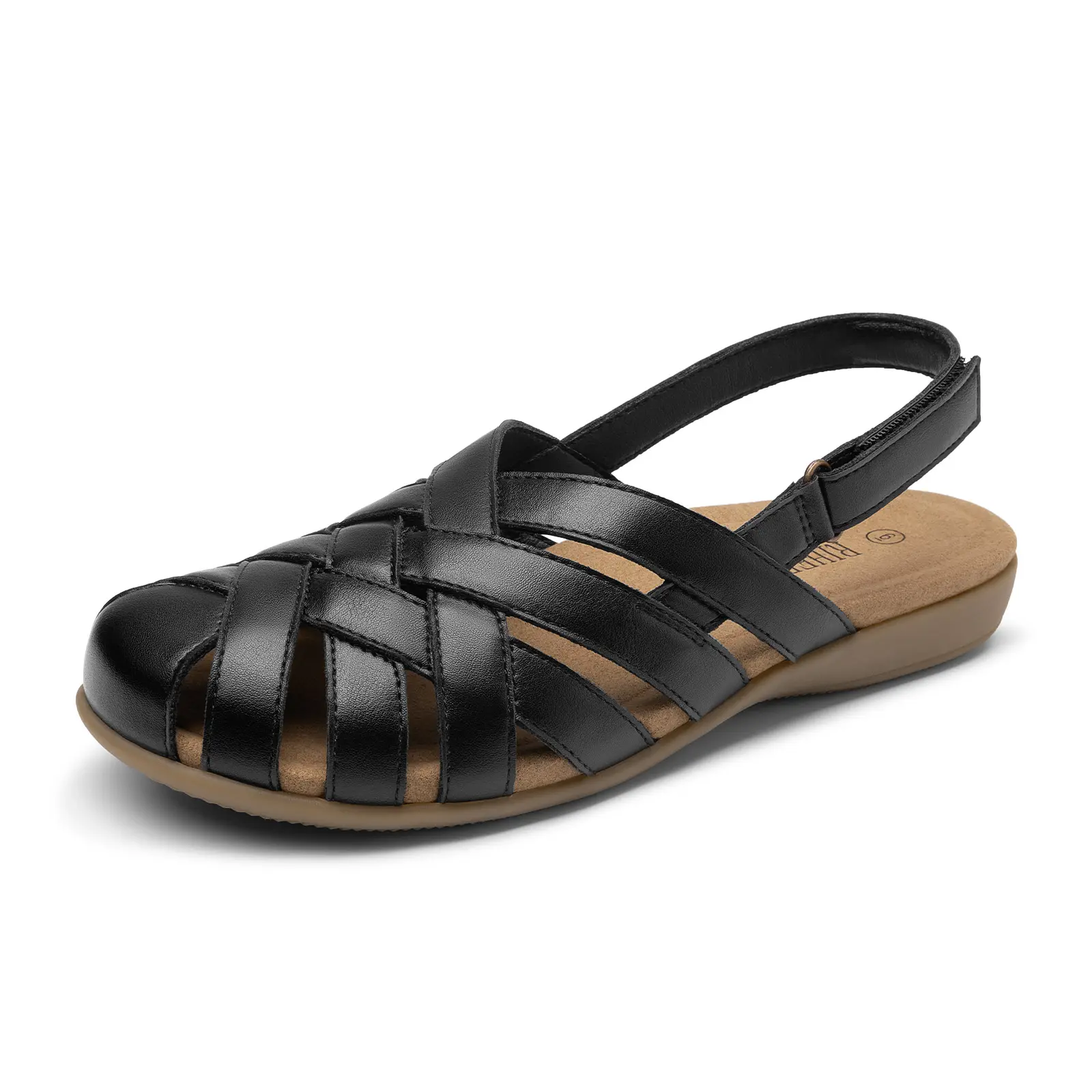 RIHERO Women's Closed-Toe Arch Support Fisherman Sandals - Adjustable Strap Comfy Walking Shoes, Classic Women's Sandals,summerwins,summeroutfits,vacationoutfits,beachoutfits