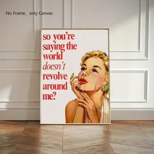 Modern Style Poster, Canvas Hanging Painting without Frame, Wall Art Decor for Home Living Room Bedroom