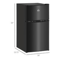 Black, 3.2 Cu.Ft