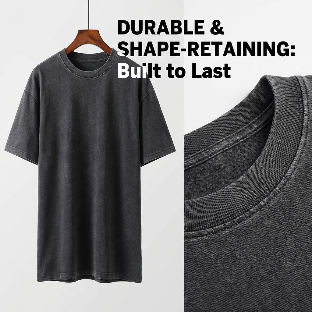 5 Pack Men's Cotton T-Shirts Oversized Unisex Short Sleeves Casual Loose Wash Solid Basic Tee Tops Sports T-shirt, regular fit, casual and stylish T-shirt, suitable for everyday wear, a men's top suitable for all seasons.