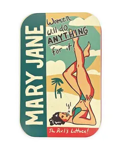 Mary Jane Tin Storage Container