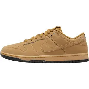 Men's Nike Dunk Low Retro SE Wheat/Gum Yellow-Black (HQ1932 700)