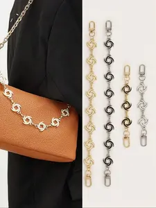and Reversible Shoulder Strap for Women, Extended Metal Chain Accessory, Versatile Minimalist Design for All Seasons