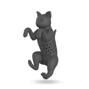 PURR TEA- Cat Shaped Reusable Tea Infuser- Perfect Gift for Tea Lovers & Cat Lovers