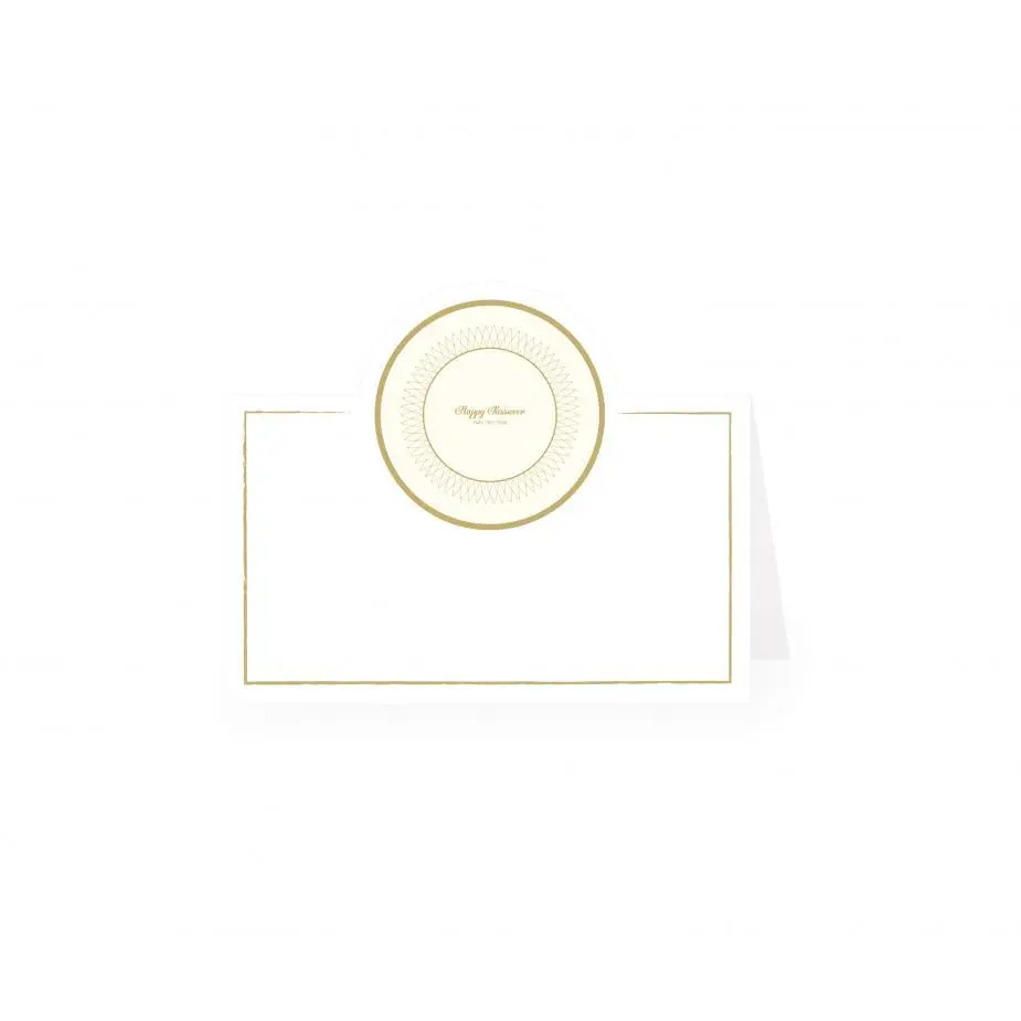 Passover Place Cards (Gold)
