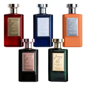 (5pc Bundle Pack) Journey of Oud-Roja, Blue Moon, Brillante, Opulent + Jade by La Parfum Galleria EDP Spray, 3.4oz