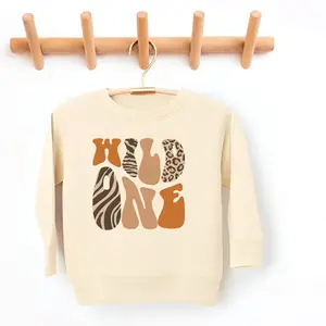 Youth Shirt Wild One Birthday Sweatshirt, Safari Birthday Shirt, Zoo Birthday, First Birthday Shirt, Girl Birthday Shirt, Kids Birthday Sweatshirt