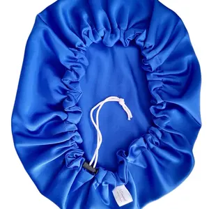 Adjustable Drawstring Silk Bonnet