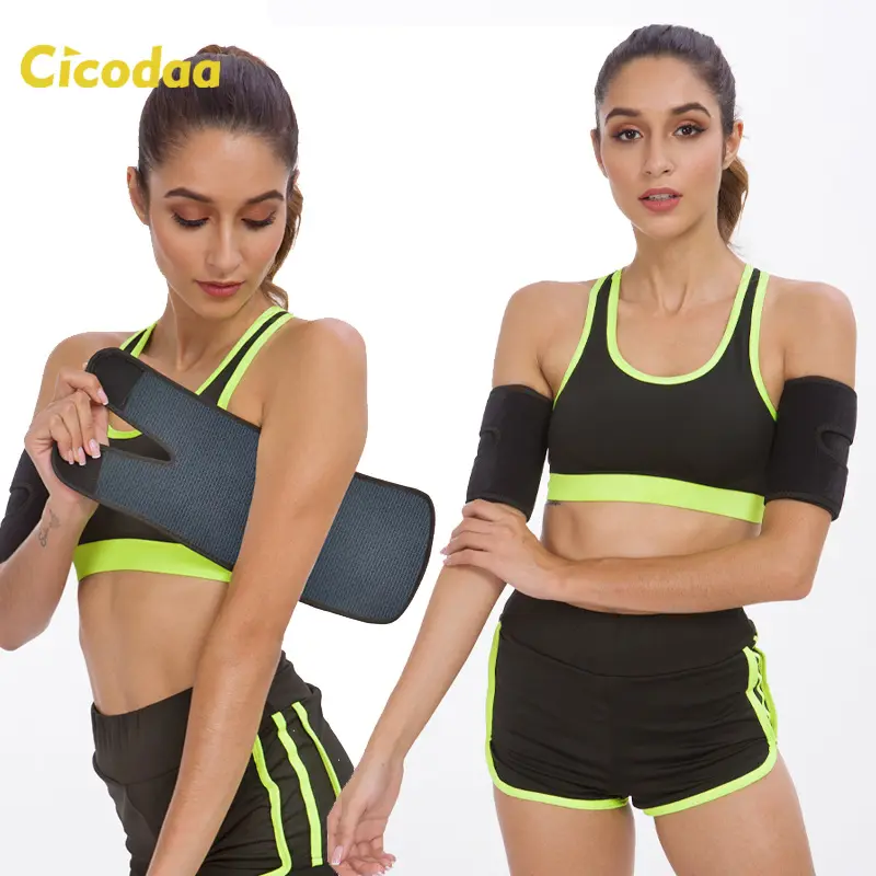 Sweating arm guard with running fitness arm sweating arm belt female, arm tie butterfly arm sweating belt sweating