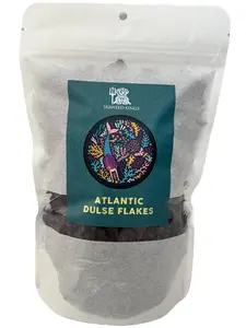 Organic and Wildcrafted Seaweed Kings Atlantic Dulse Flakes from Maine - Snack
