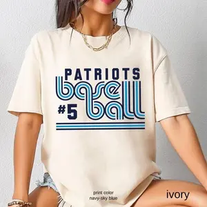 Personalized Name and Numbered Baseball Shirt, Baseball Mom Gift, High school Baseball Sport Shirt,Baseball School Team Gift