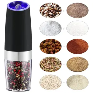Automatic Gravity Spice & Coffee Grinder with Adjustable Coarseness