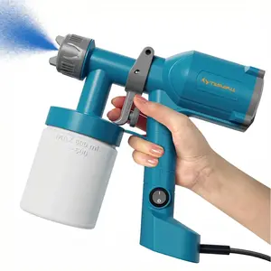 【Mama Gift】TILSWALL Ultra-Light Paint Sprayer with 2 Nozzles 3 Patterns for Furniture Cabinets Walls DIY Projects Room Decor Home Renovation Ultra-light Spray Gun Tool Must-Haves Fathersdaygift Spring Spruce-Up