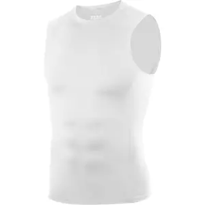 Luxury Premium Men's Wear Compression Shirt Men, Sleeveless Athletic Tank Top Workout Undershirt, Quick Dry Base Layer for Gym Running Training