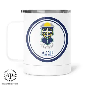 Alpha Omega Epsilon Stainless Steel Travel Mug 13 OZ