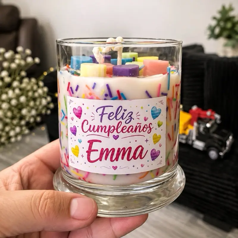 Vela de Cumpleaños Personalizada | Con Nombre | Regalo Original