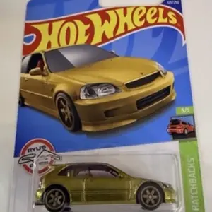 99 Honda Civic Type R Gold Color Wheels Hot