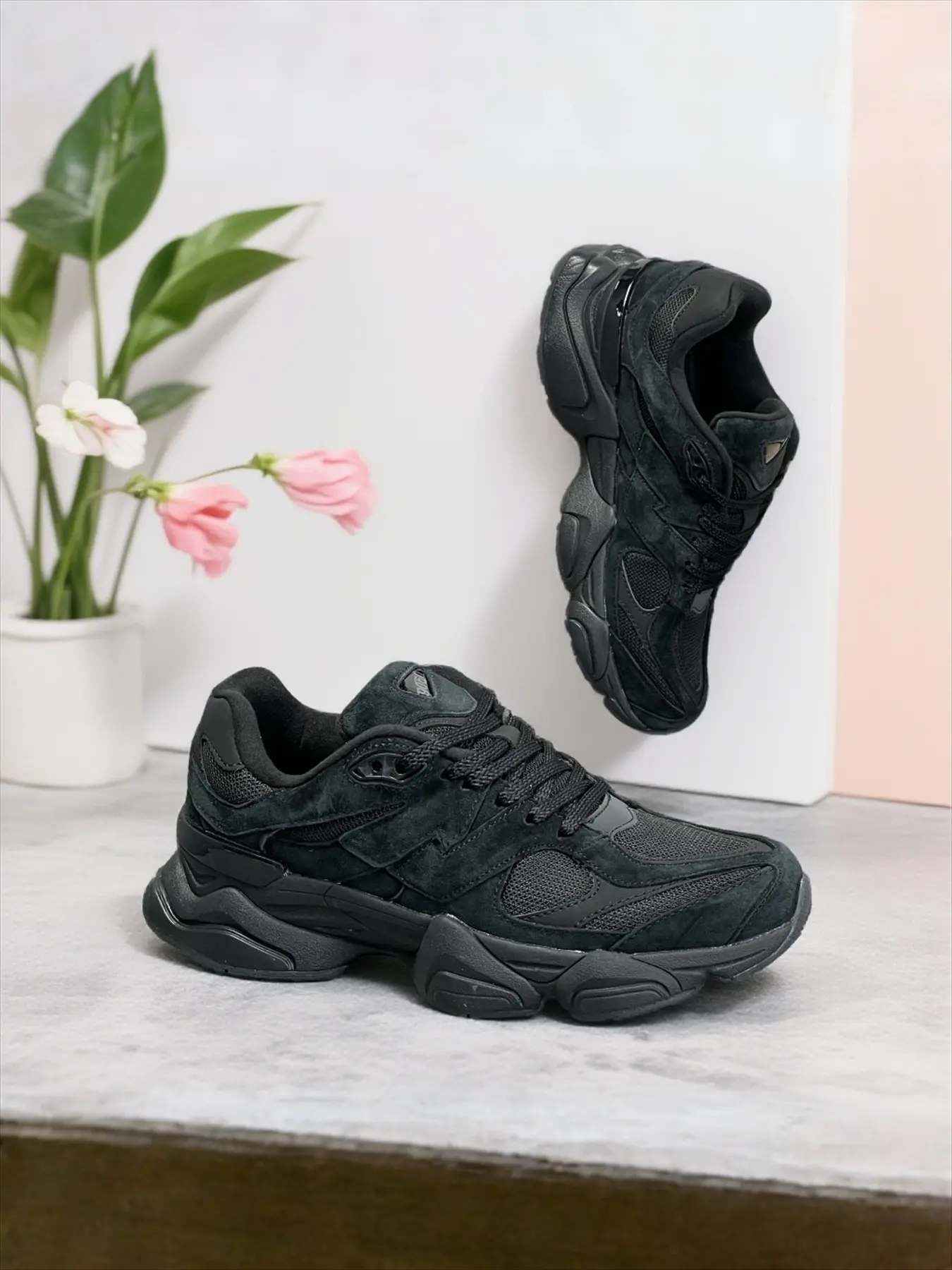 Men's and Women's 9060 Casual Sports Shoes 2026 New Thick Comfortable Dad Shoes, Sneaker, All-Season Low Top Warm Footwear for Fall & Winter Sporty Sneaker, Thick Sole Sneaker, Footwear Sneakers