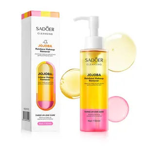 Rainbow Cleansing Oil 150ml – Gentle Makeup Removal, Fresh Finish, Lightweight & Suitable for All Skin Types, Perfect for Home or Gifting