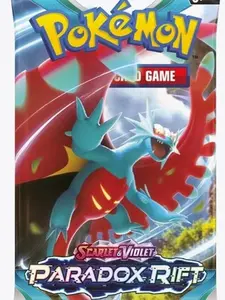 (Live Rip) Pokemon English Paradox Rift Booster Pack