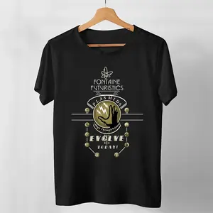 Fontaine Futuristic S Plasmids Ad Classic T Shirts for Men Graphic Womens Shirt Graphic Tee