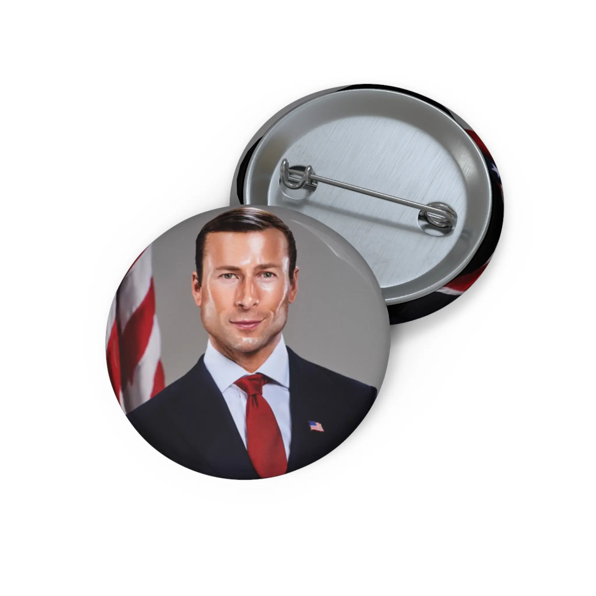 Paul E Tician- Pin Button
