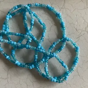 Blue Waist Bead Jewery