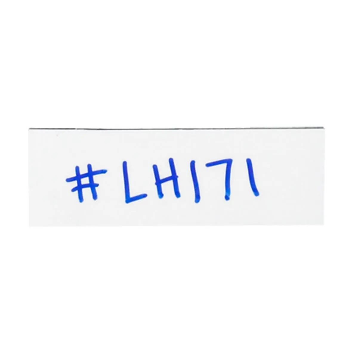 Box Partners  1 x 3 in. White Warehouse Labels - Magnetic Strips - Pack of 25