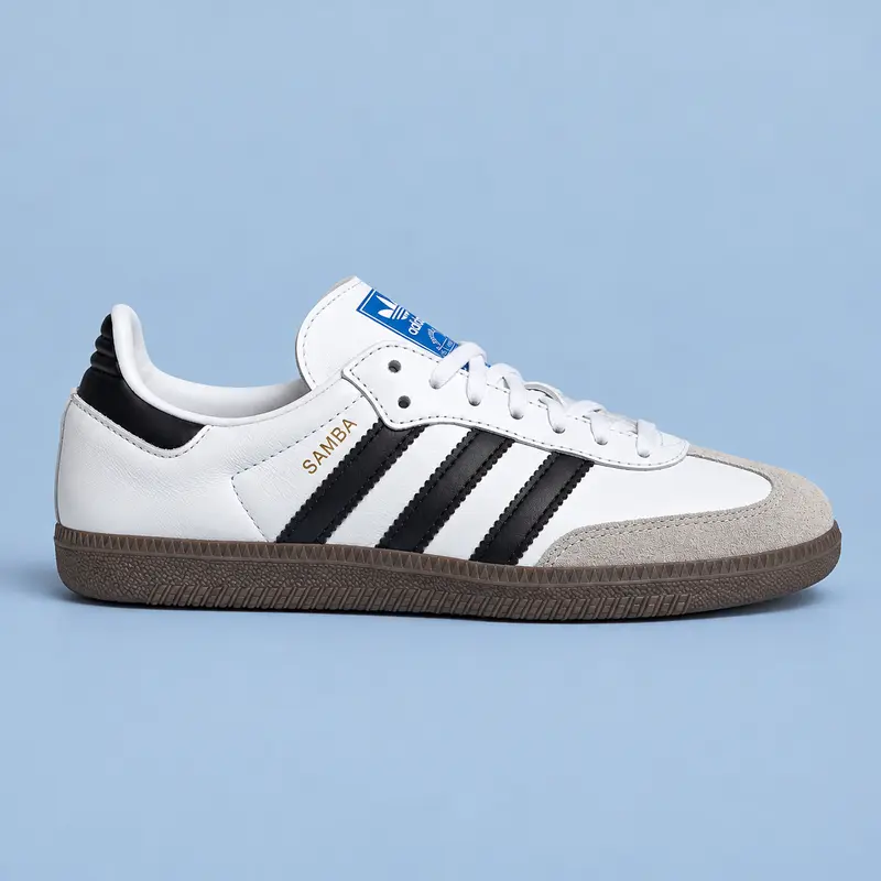adidas Samba OG Cloud White Core Black IE3675 GS & Women's Fashion Sneaker New