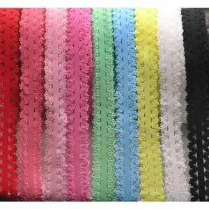 Picot Elastic Ribbon 16 Yards 3/4 inch Colorful Stretch Lace Trim for Panties Soft  Elastic Headbands for Sewing Lingerie DIY Crafts