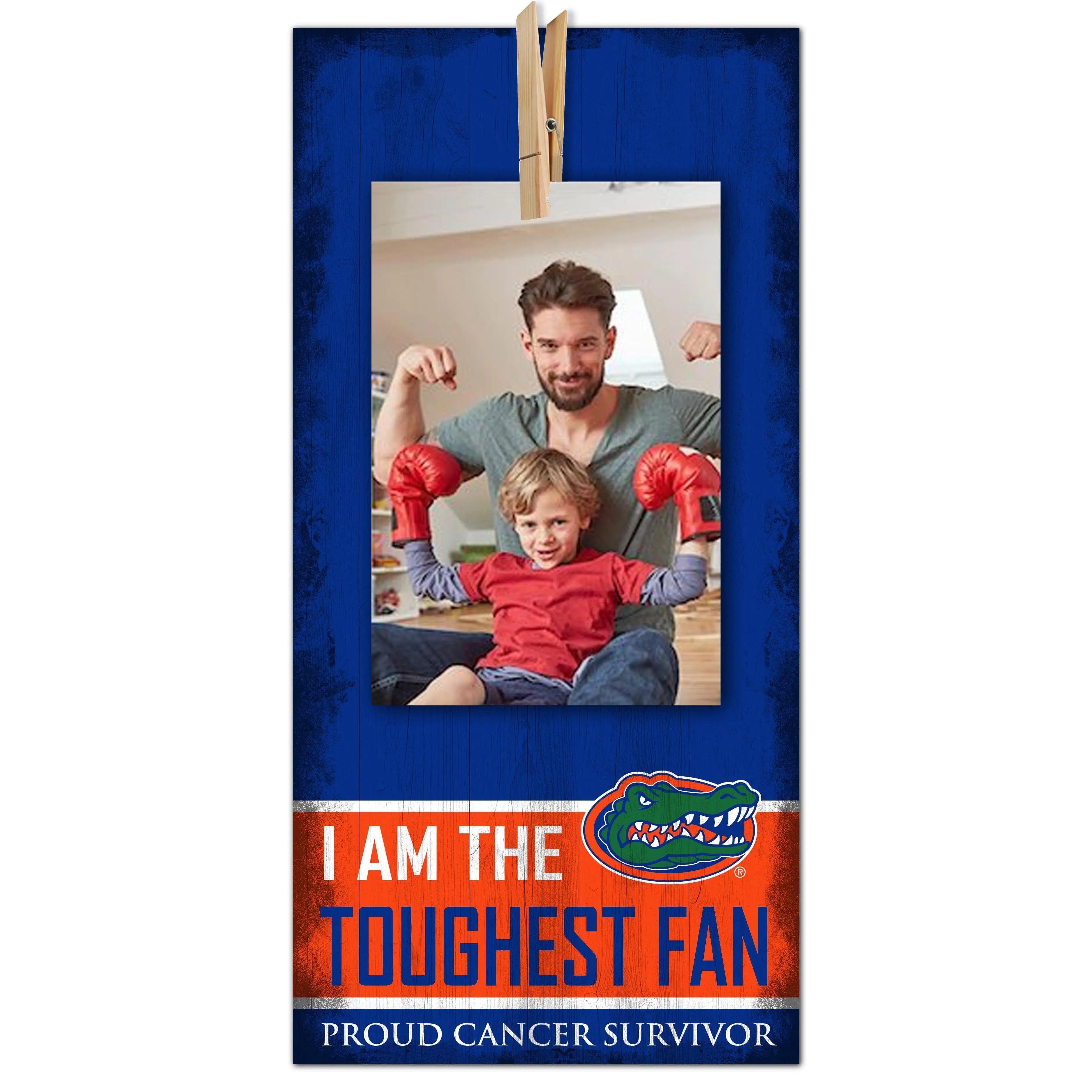 Florida Toughest Fan Clothespin 6x12