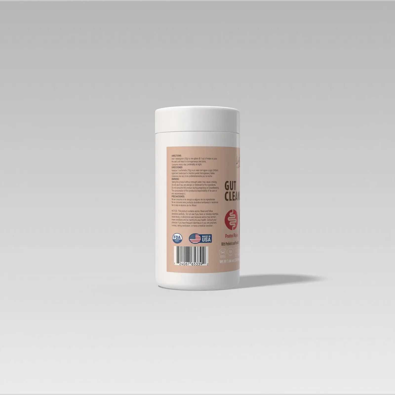 LaBronca Gut Cleanse Drink Mix Frutos Rojos with Probiotics