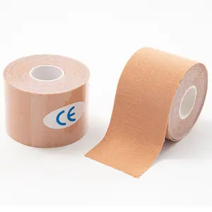 Sports tape, muscle tape, kinesiology tape, sports muscle tape for wrists, ankles, shoulders, and legs, facial muscle tape, elastic bandage