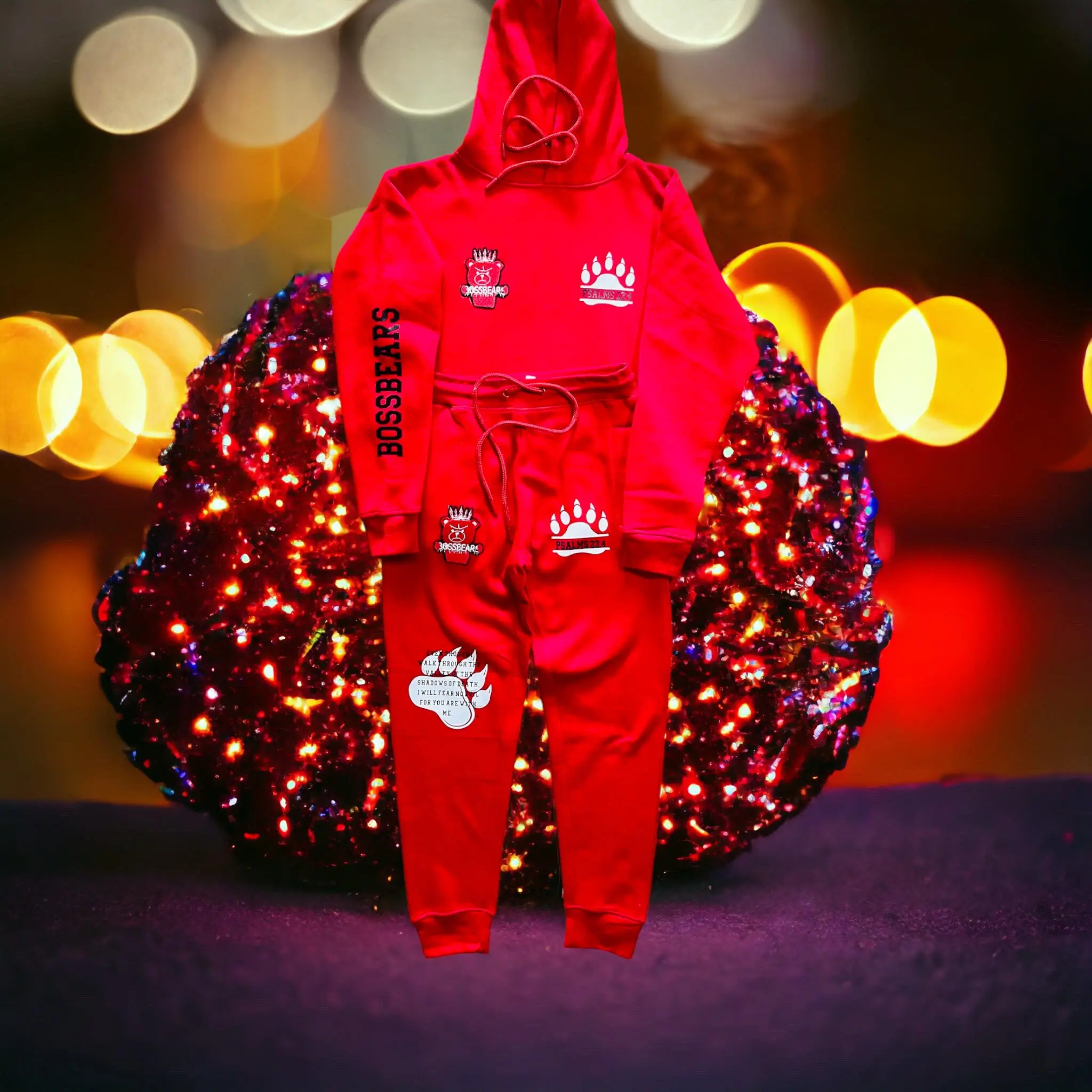 Mens Jumpsuit Red