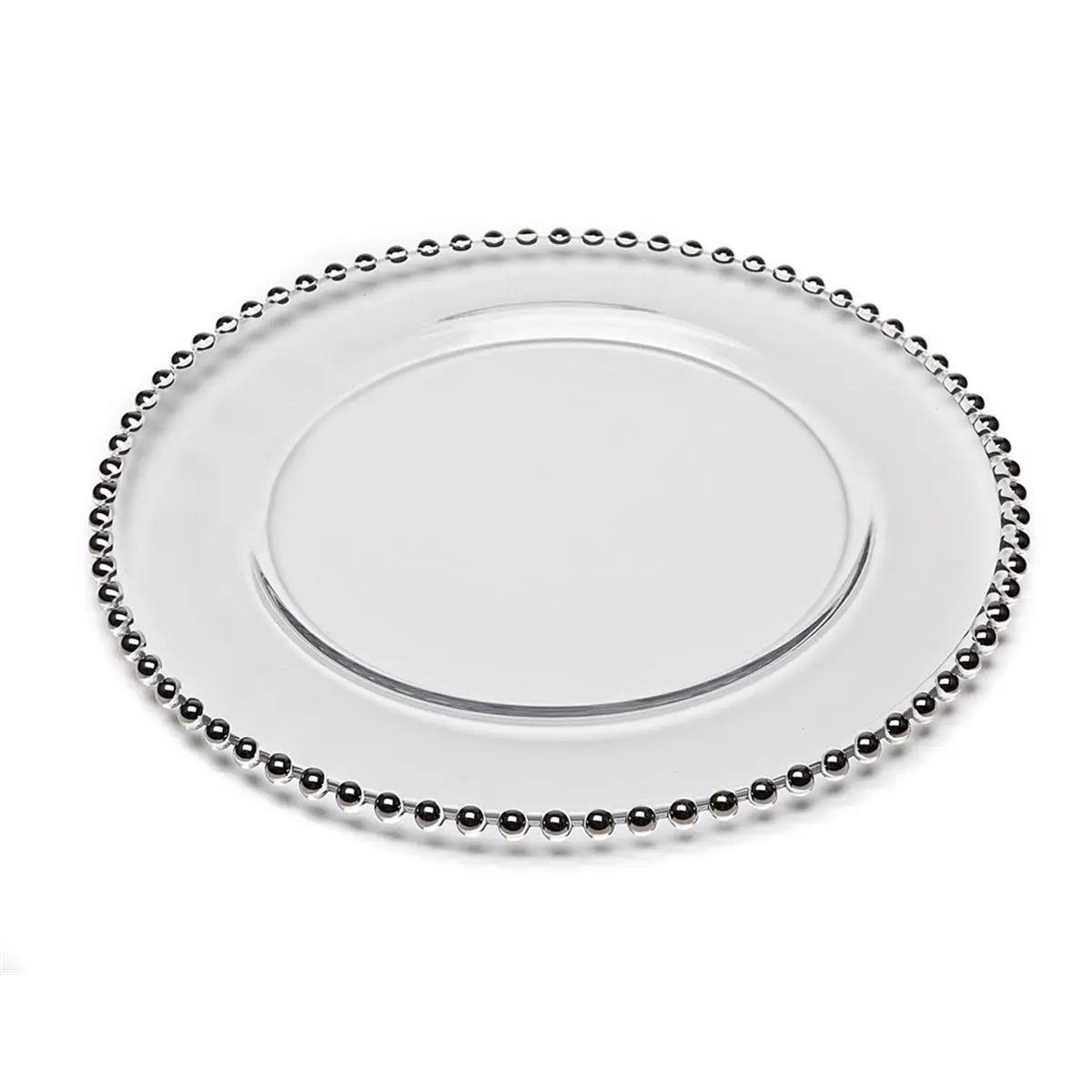 Godinger  13 in. Chesterfield Charger Plate - Silver
