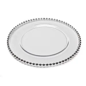 Godinger  13 in. Chesterfield Charger Plate - Silver