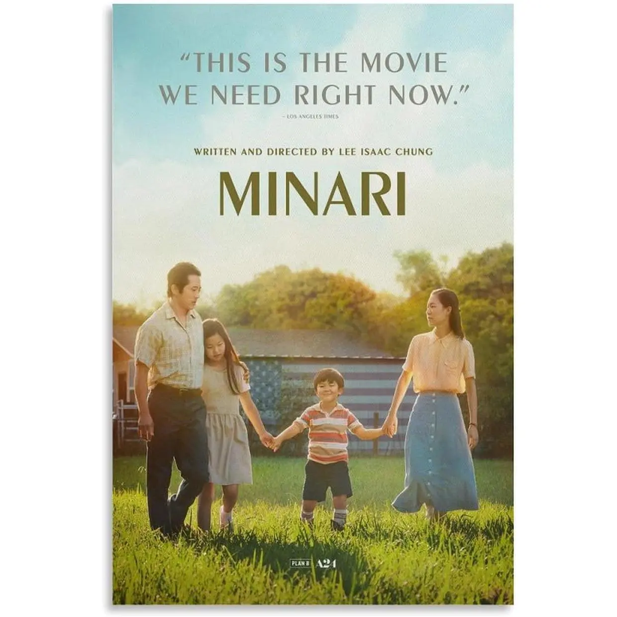 Minari Movie Poster Canvas Art Posters for Room Aesthetic And Wall Art Picture Living Room Decor Poster